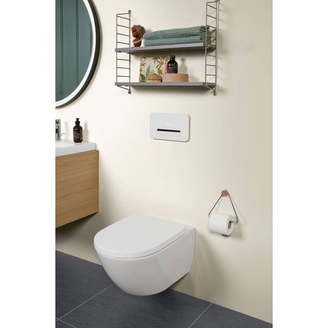 Bijna Toegepast hospita Villeroy & Boch Subway Wit Hangend toilet Randloos - 4670TS01 | X²O  Badkamers