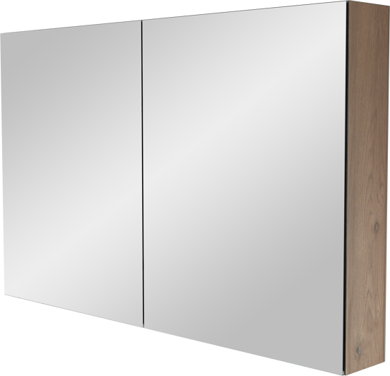Storke Reflecta armoire de toilette 120 x 75 cm chêne brut