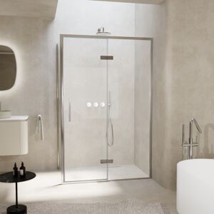 Balmani Senses Design douche d'angle avec porte pivotante