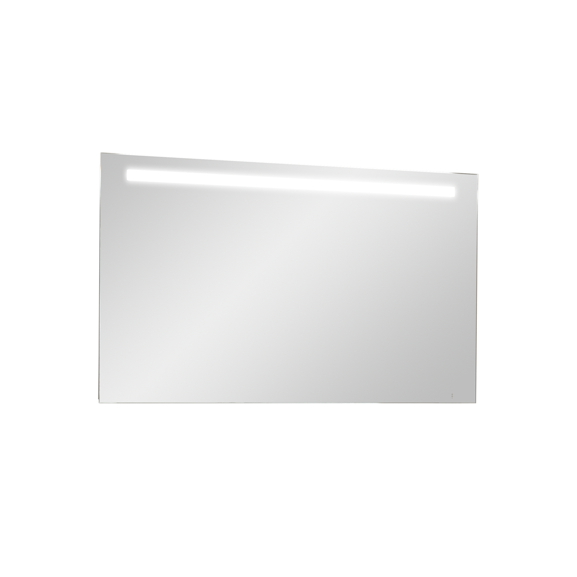 Storke Lucio rechthoekig badkamerspiegel 120 x 65 cm met spiegelverlichting en -verwarming