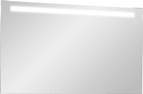Storke Lucio rechthoekig badkamerspiegel 120 x 65 cm met spiegelverlichting en anti-damp