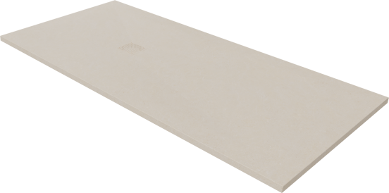 Luca Varess Suite douchebak 180 x 90 cm composietmarmer Dizzy Cream 