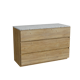 Storke Edge meuble salle de bains avec tablette pour vasques Tavola