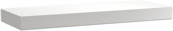 Balmani Dominus enkel of dubbel wastafelblad matte Solid Surface 150 x 55 cm