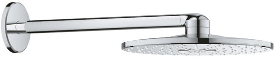 Grohe Grohtherm SmartControl colonne de douche encastrée robinet thermostatique avec douche de tête cascade ronde 31 cm chrome brillant