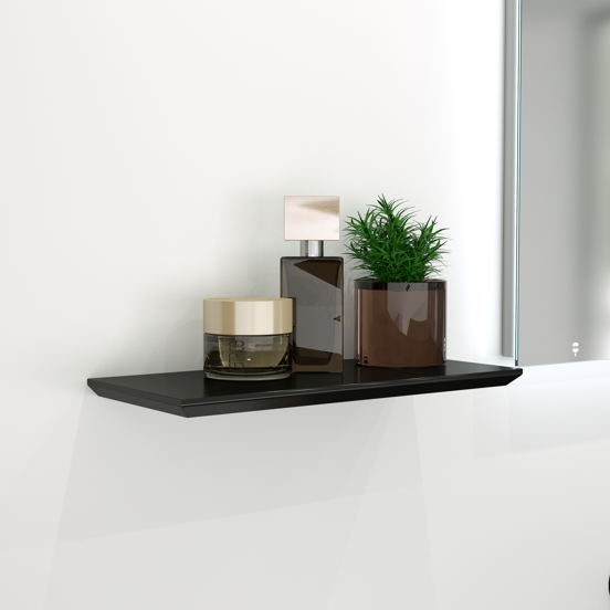 Storke Edge étagère murale noir mat 40 x 16 cm