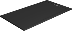 Balmani Andes receveur de douche 160 x 90 cm top solid noir mat