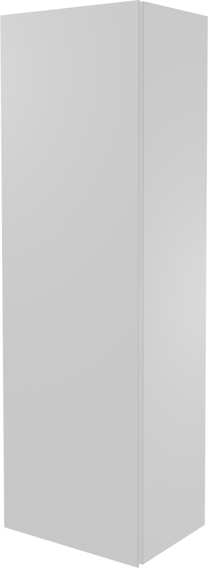 Storke Edge zwevende badkamerkast mat wit 40 x 30 x 125 cm