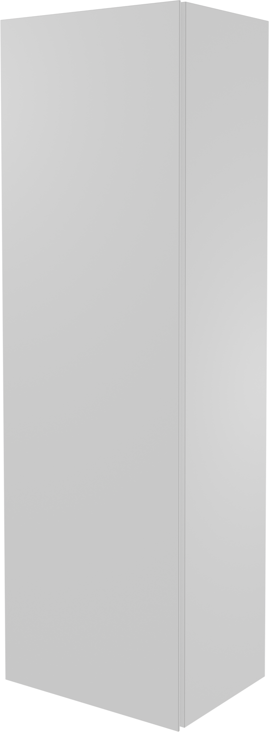 Storke Edge zwevende badkamerkast mat wit 40 x 30 x 125 cm