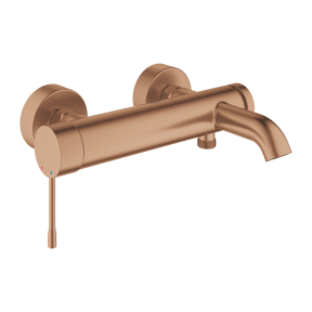 Grohe Essence Aufputz-Badewannenarmatur: Brushed Warm Sunset