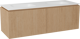 Balmani Eclips badkamermeubel met Tablo Arcato wastafel, exclusief crepine