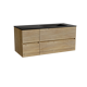 Storke Edge meuble salle de bains avec plan vasque Scuro