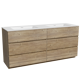 Storke Edge badkamermeubel met Mata Wastafel