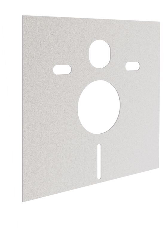 Luca Varess Moreno hangend toilet mat wit randloos SilentFlush met Geberit Systemfix UP720 Sigma inbouwreservoir en bedieningspaneel