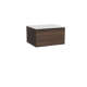 Storke Edge meuble salle de bains avec tablette pour vasques Tavola