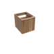 Balmani Forma zwevende wastafelonderkast 45 x 55 cm teak 2 lades
