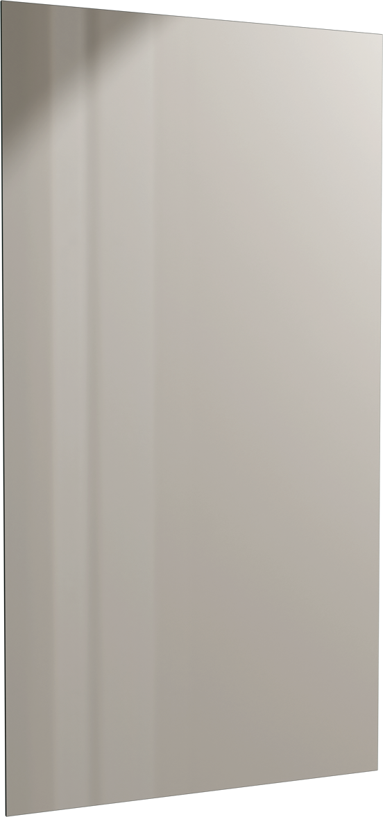 Balmani Senses Design panneau latéral 100 cm x 210 cm verre Miroir Reflex