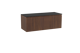 Storke Ribs badkamermeubel met Panton wastafelblad voor waskom(men)