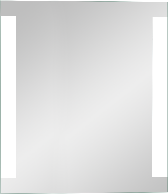 Linie Lunar miroir rectangulaire lumineux 70 x 80 cm