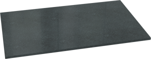 Balmani Stretto Einzelwaschtischplatte, Granit poliert, 90 x 55 cm