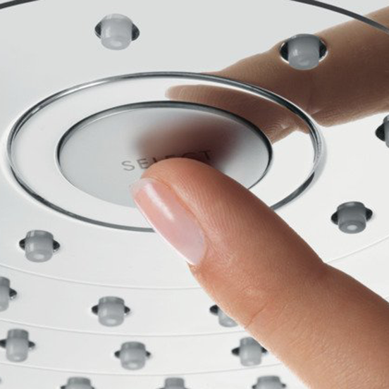 Hansgrohe Raindance Select S 300 ronde regendouchekop met muursteun 30 cm glanzend chroom