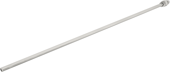 Vipera Vulcan sèche-serviettes simple 50 x 180 cm chauffage électrique noir mat raccordements latéral et central possibles 1.049W, résistance incluse