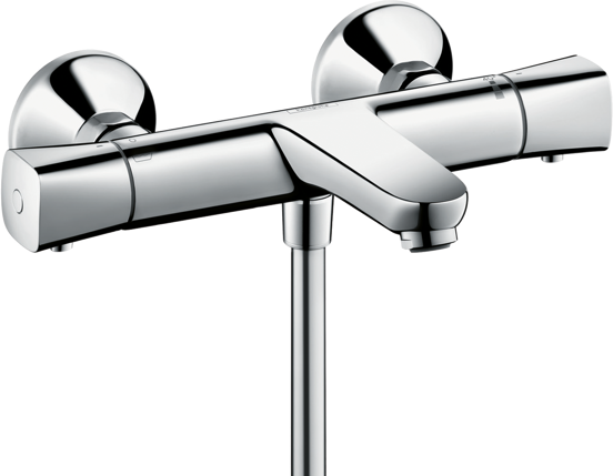 Hansgrohe Ecostat Universal robinet de bain robinet thermostatique montage mural extérieur chrome brillant