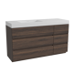 Storke Edge badkamermeubel met Mata High Wastafel