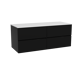 Storke Edge meuble salle de bains avec tablette pour vasques Tavola