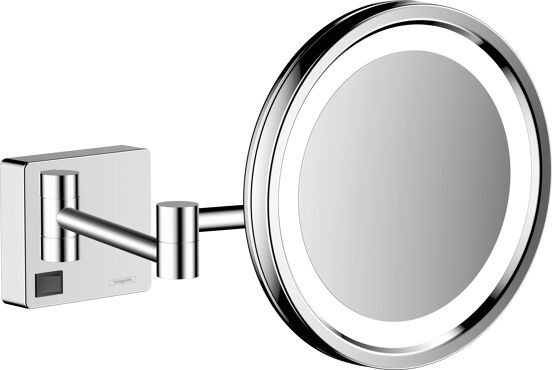 Hansgrohe AddStoris Kosmetikspiegel mit Vergrößerung chrom glänzend