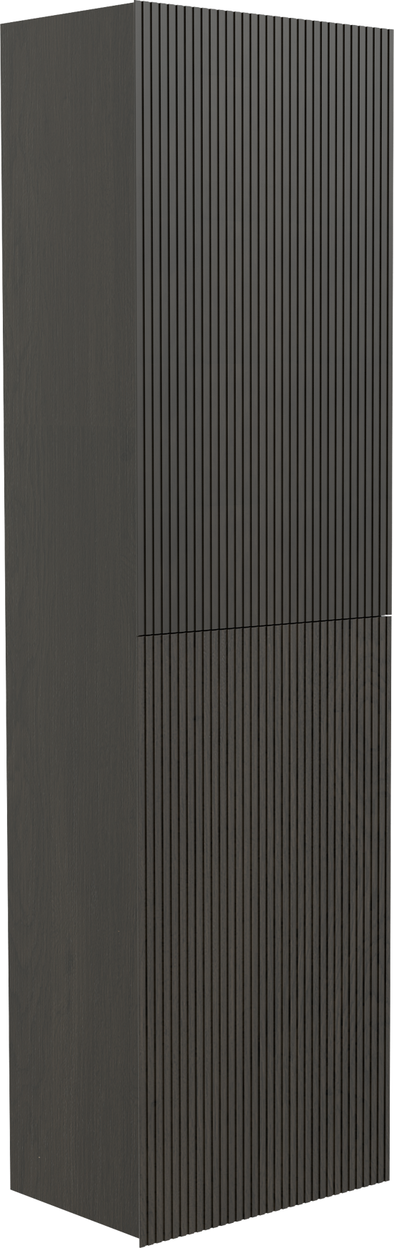 Balmani Forma colonne salle de bains suspendue chêne noir 42 x 30 x 150 cm