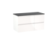 Linie Lado badkamermeubel met Lado tablet voor waskom(men)
