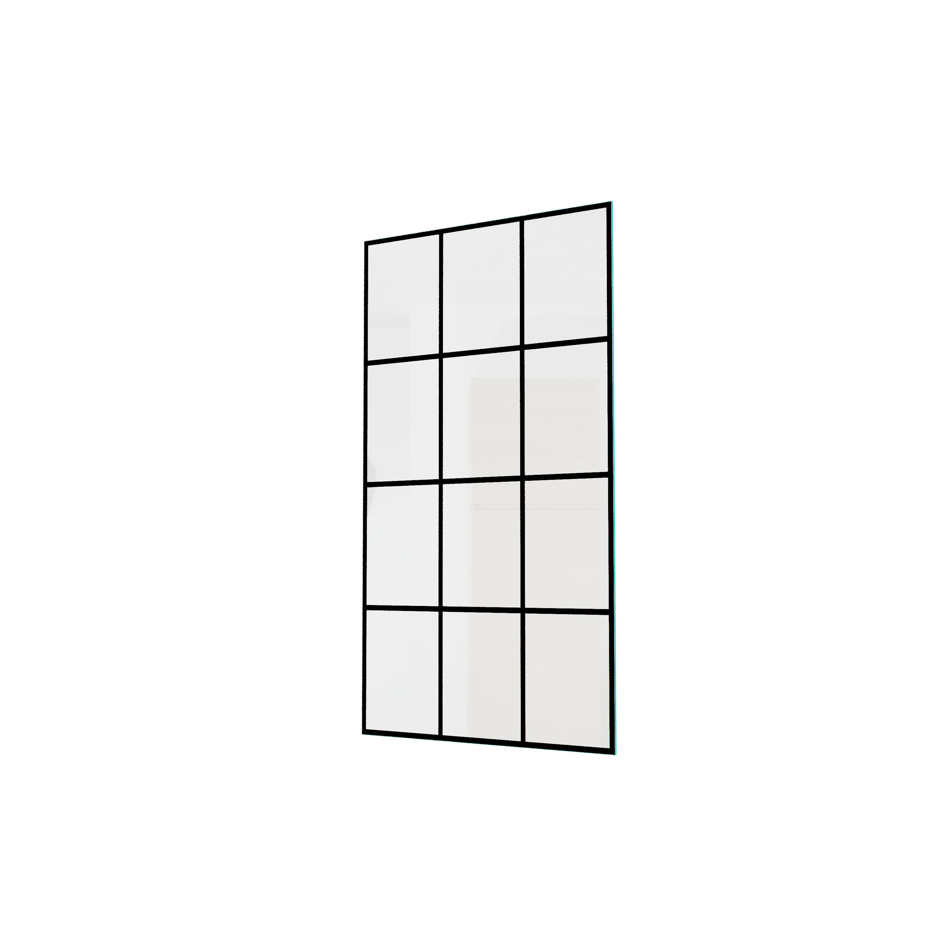 Balmani BMSS douchewand Grid 116 x 200 cm