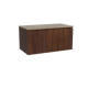 Storke Ribs badkamermeubel met Panton wastafelblad voor waskom(men)