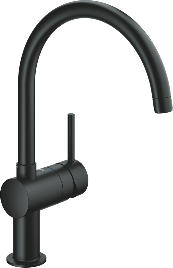 Grohe Minta Küchenarmatur: Schwarz matt