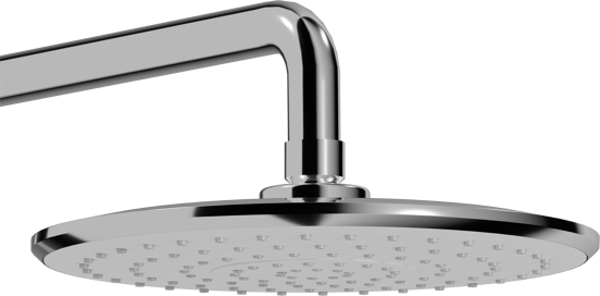 Linie Neptunus opbouw regendoucheset thermostatische kraan chroom