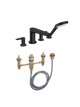 Hansgrohe Talis Badewannenrand Armatur, Einbauelement inklusive