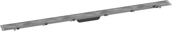 Hansgrohe RainDrain Rock douchegoot afwerkset 120cm RSV Look