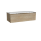 Storke Edge meuble salle de bains avec tablette pour vasques Tavola