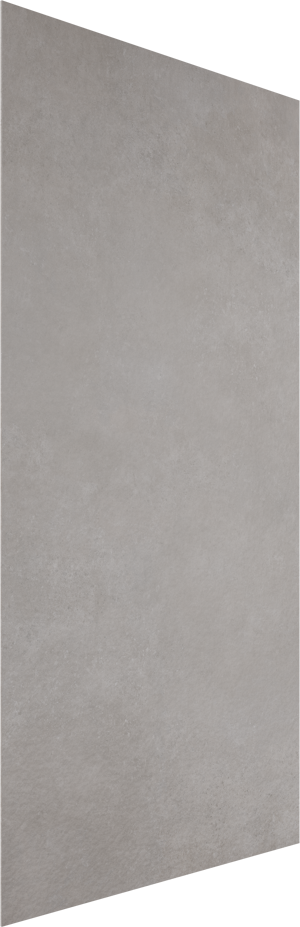 Balmani Impress Duschrückwand: 120 x 240 cm, Komposit, Betongraue Steinstruktur