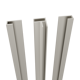 Linie Plato set hoekprofiel + zijprofielen voor douchewandbekleding