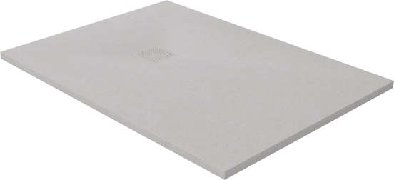 Luca Varess Suite douchebak 120 x 90 cm composietmarmer Dizzy Light 