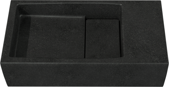 Balmani Mood fonteintje 36 x 18 cm verzoete graniet