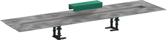 Hansgrohe RainDrain Installationset für Duschrinne 100cm Für Raindrain Match ou Rock