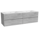 Storke Edge meuble salle de bains avec plan vasque Mata