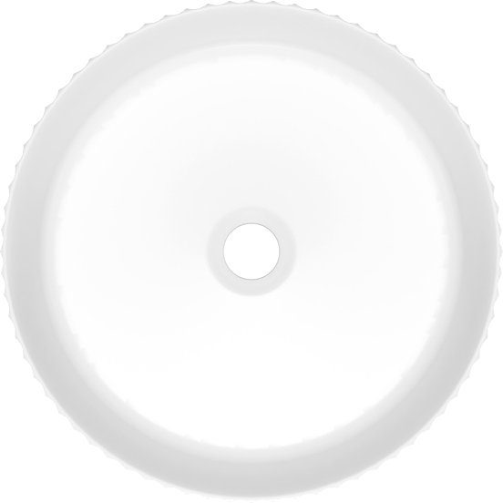 Luca Varess Verona waskom mat witte porselein rond Ø 36 cm