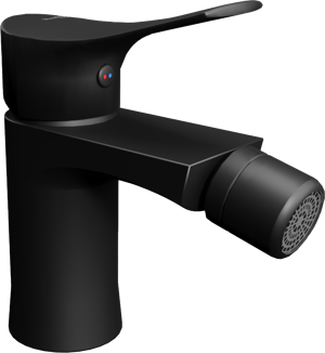 Blaufoss Lima robinet de bidet noir mat