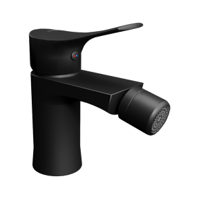 Blaufoss Lima robinet de bidet noir mat