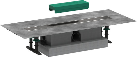 Hansgrohe uBox Standard Installationset für Duschrinne 60cm Für Raindrain Match ou Rock