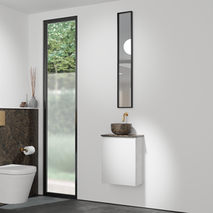 Balmani Mitra toiletmeubel met Facetta wastafel